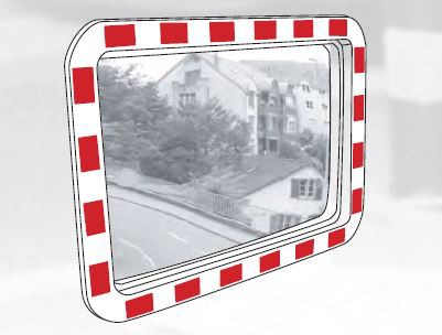 Miroir routier - Miroir route - Miroir de circulation